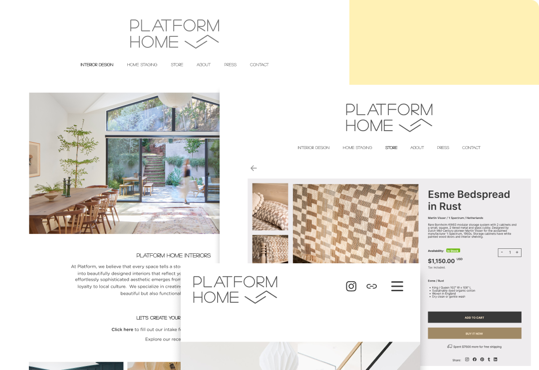 Platform Home